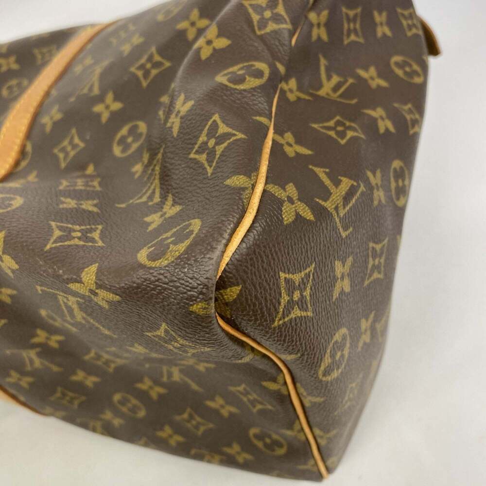 LOUIS VUITTON Authentic Brown Monogram Keepall 50 Boston Bag - Picture 6 of 12